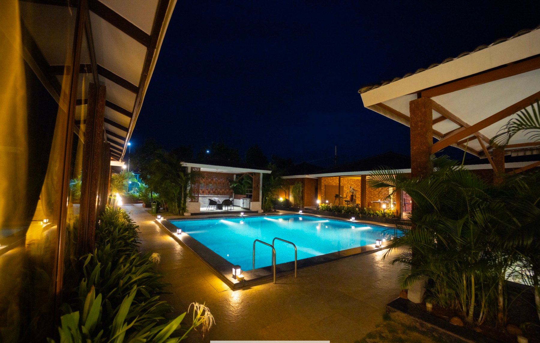 Evening pool view at The Ranch Resorts